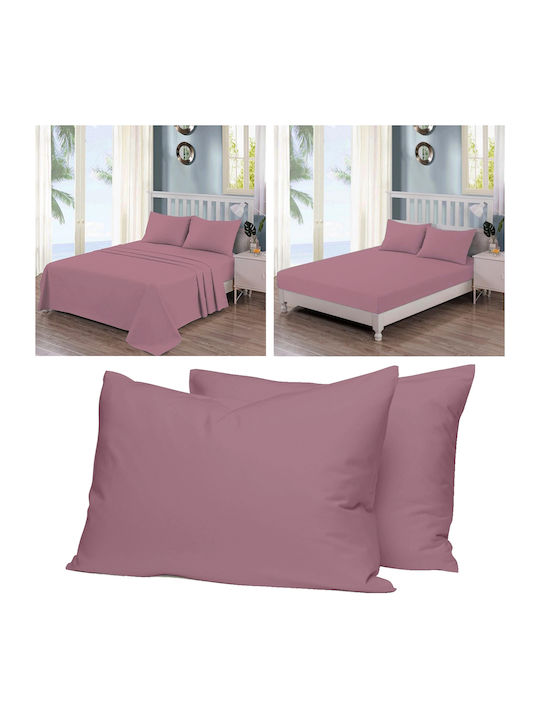 Casa Colori Sheet Super-Double with Elastic 160x200+30cm. Apple