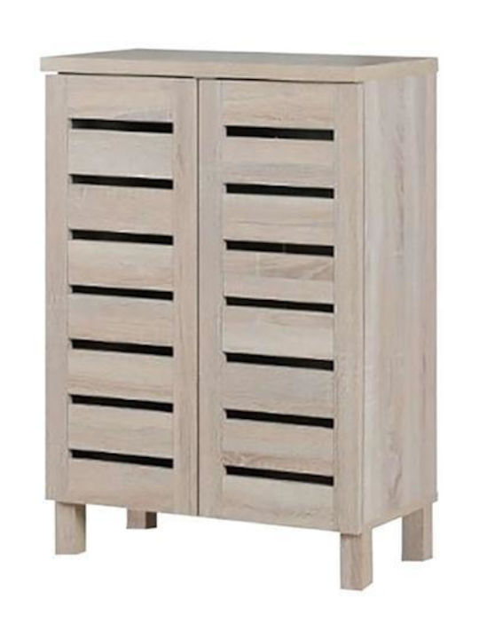 Ξύλινη Παπουτσοθήκη με 4 Ράφια 60x33x87cm