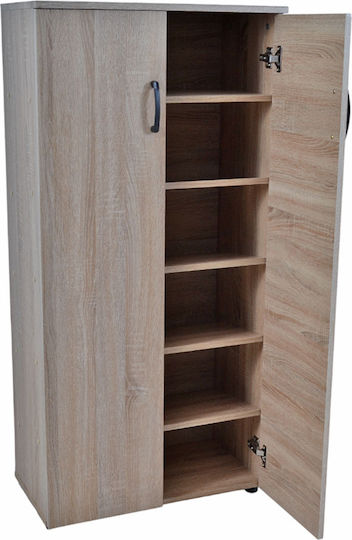 Holz Schuhschrank 60x32x122cm