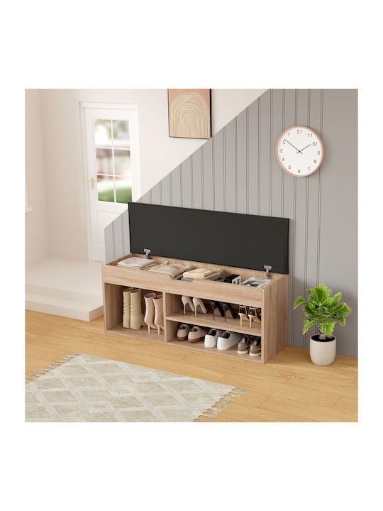 Romir Wooden Shoe Organizer Beige 100x30x44cm
