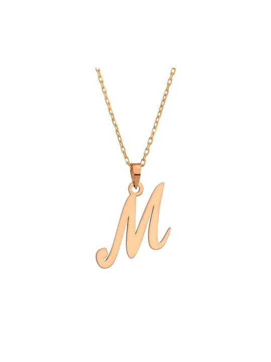 Goldsmith Necklace Monogram from Silver