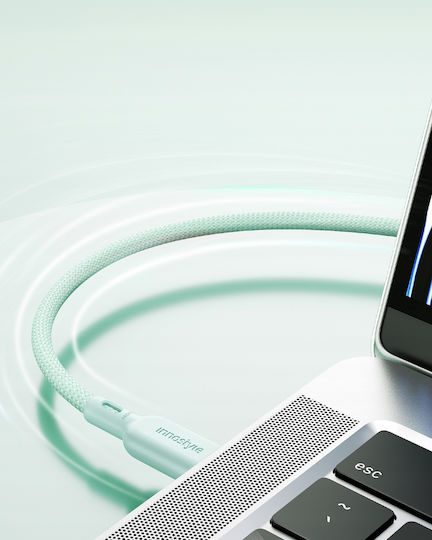 Innostyle USB 2.0 Cable USB-C male - USB-C 240W PD Πράσινο 2m ICC240GN