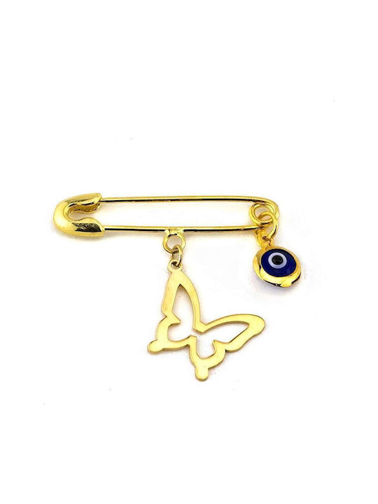 Goldsmith Παιδική Παραμάνα Πεταλούδα από Ασήμι