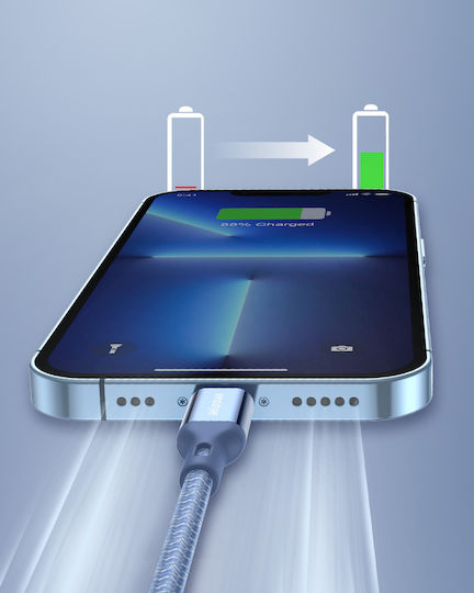 Innostyle USB-C zu Lightning Kabel Schwarz 2m (ICL150ALBLU)