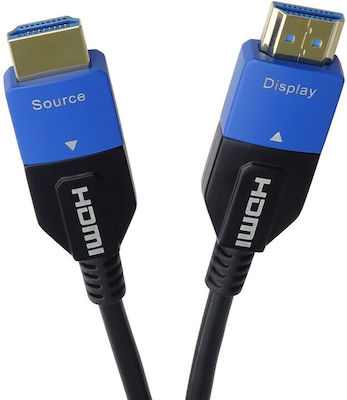 Premiumcord Ultra High Speed Hdmi 2.1 8k@60hz 4k@120hz 10m Cablu Optic Placat cu Aur