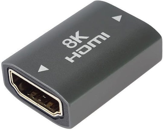 Premiumcord 8k Hdmi A Hdmi A адаптер Женски Женски Метал