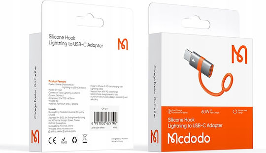 Mcdodo USB-C zu Lightning Adapter iPhone 15 Pro Max