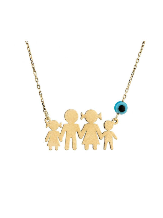 Goldsmith Necklace Family from Gold Plated Silver