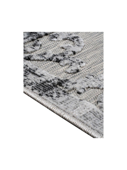 Madi Monarchy Χαλί Διάδρομος Grey 67x350cm