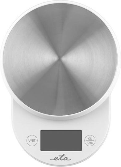 ETA Digital Kitchen Scale with Bucket up to 5kg White