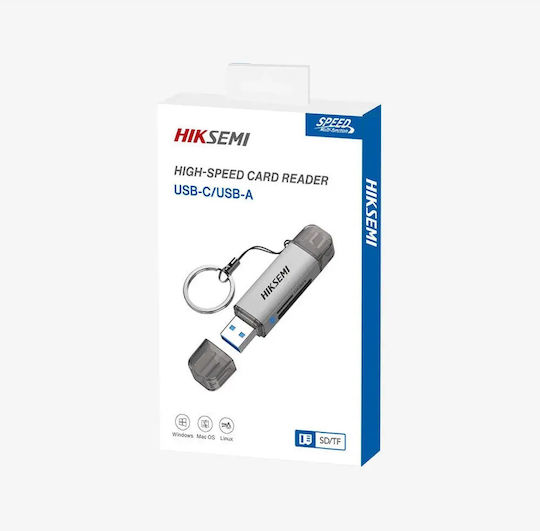 Hiksemi Kartenleser USB 3.0 für /S/D/ / / / / / Gray