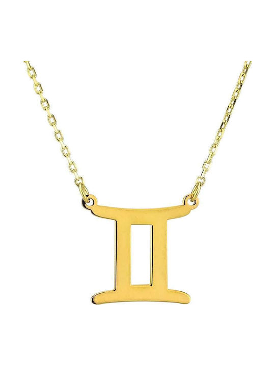 Goldsmith Κολιέ από Επιχρυσωμένο Ασήμι