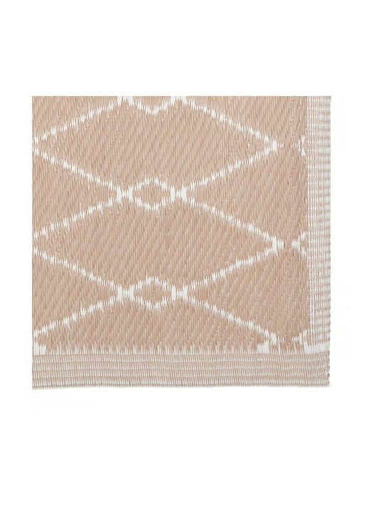 BigBuy Zante Rug Outdoor Rectangular Beige