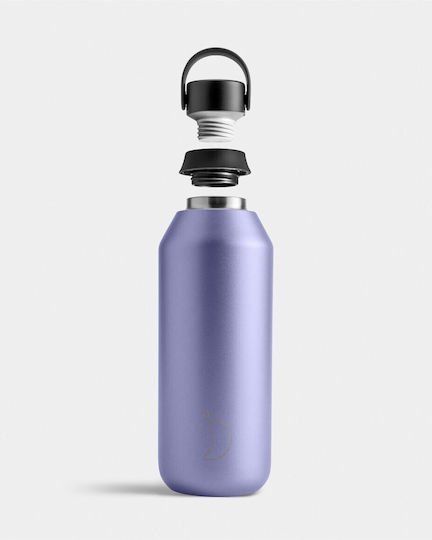 Chilly's Series 2 Thermosflasche Edelstahl BPA-frei 500ml Flieder