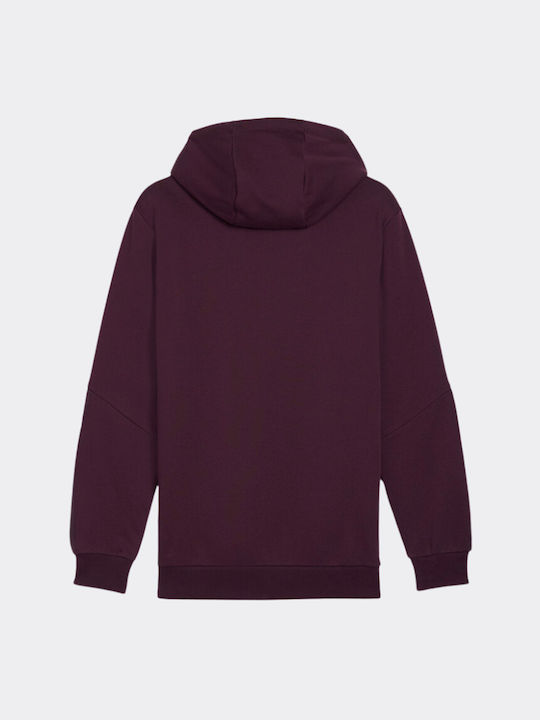 Puma Ess+ Tape Men's Sweatshirt with Hood Purple