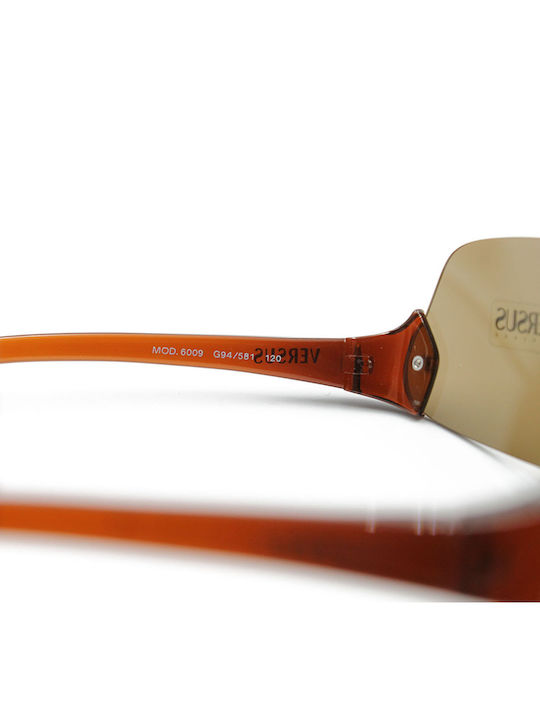 Versace Sonnenbrillen mit Weiß Rahmen und Braun Linse VE6009 G94