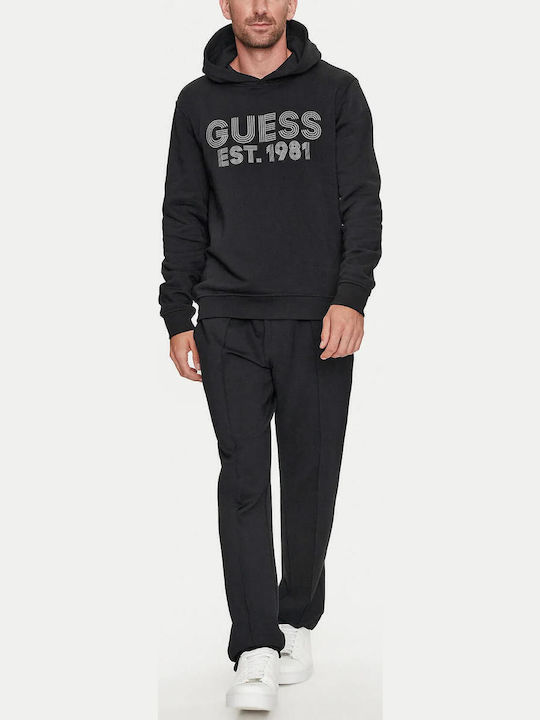 Sweatshirt with Hood Black