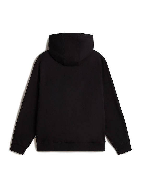 Black Hoodie Cardigan