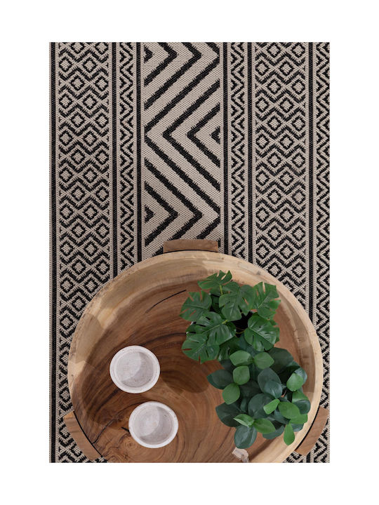 Royal Carpet Flox 7525W Rug Rectangular Summer Wicker Black