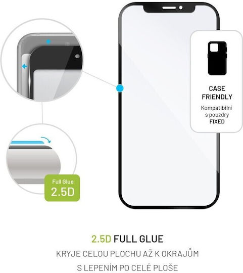 Protective Glass Fixed Full-cover Sony Xperia 10 V Adhesive Entire Screen Black
