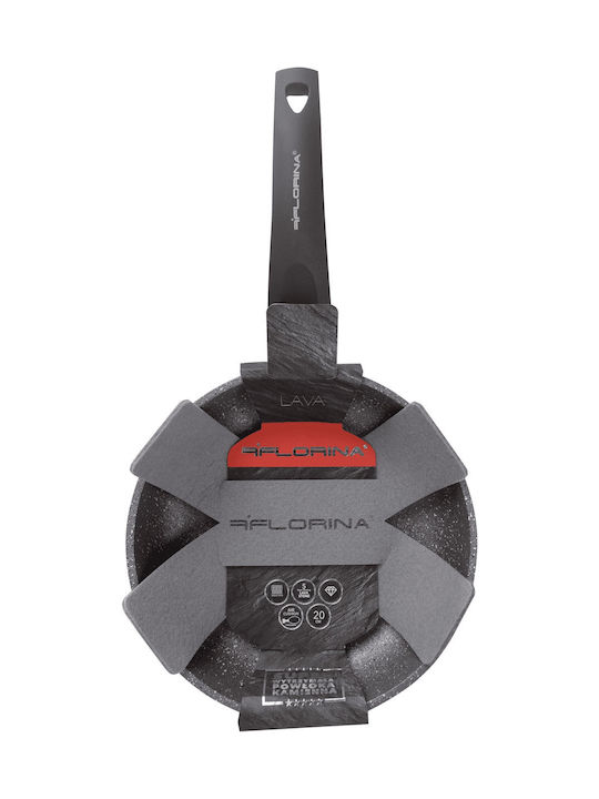 Florina Pan aus Aluminium mit Steinbeschichtung 20cm