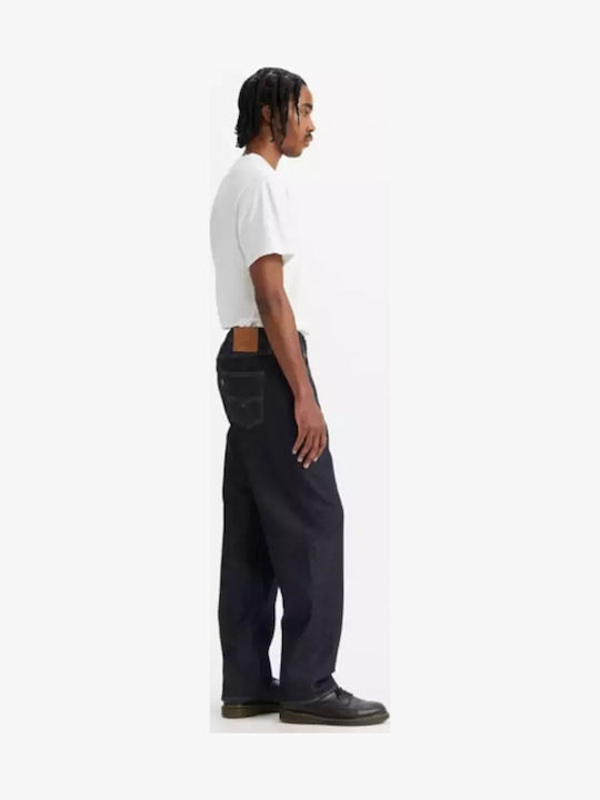 Stay Men's Jeans Pants with Loose Straight Fit Unwashed Denim
