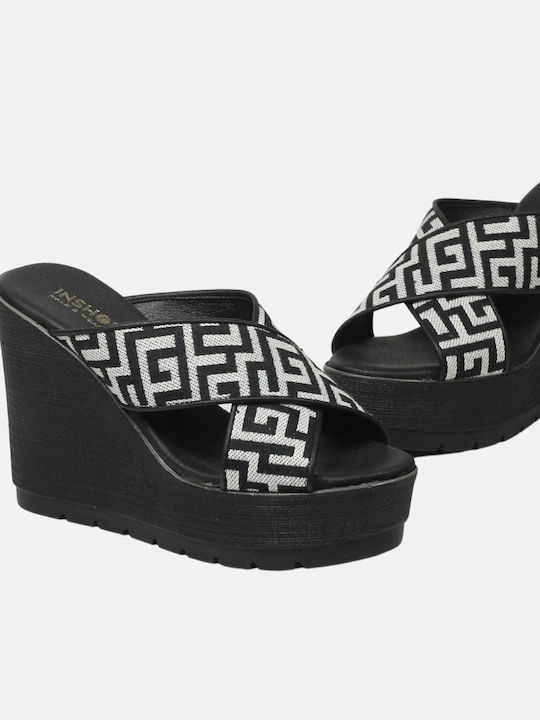 InShoes Platforme dama Negre