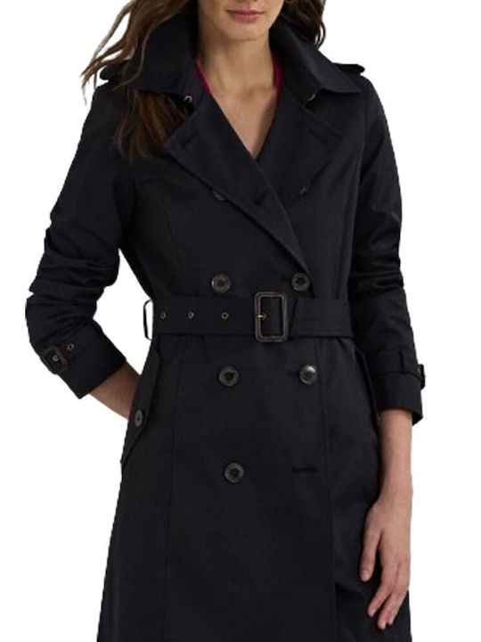 Ralph Lauren Women's Coat Navy Blue