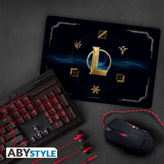 League Legends Hextech Logo Gaming Pad