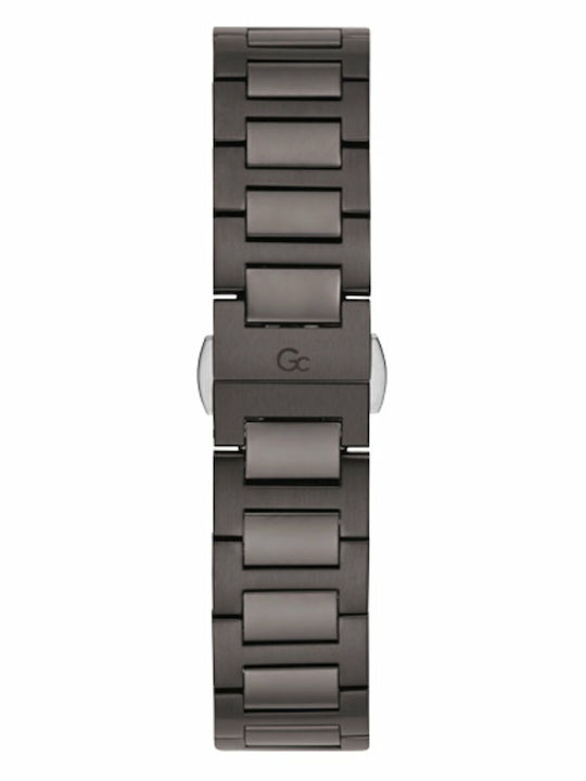 Guess Women's Watch 44mm Battery with Gray Metal Bracelet