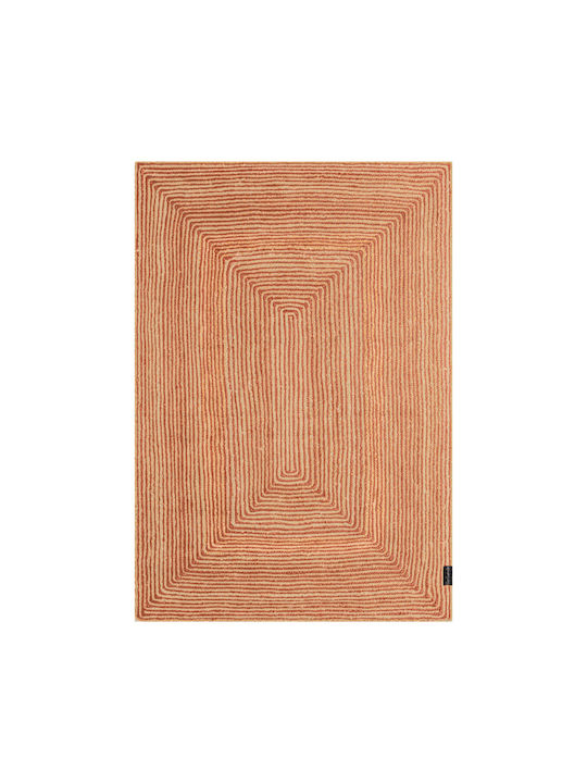 Guy Laroche Hartum Rug Rectangular from Jute Coral