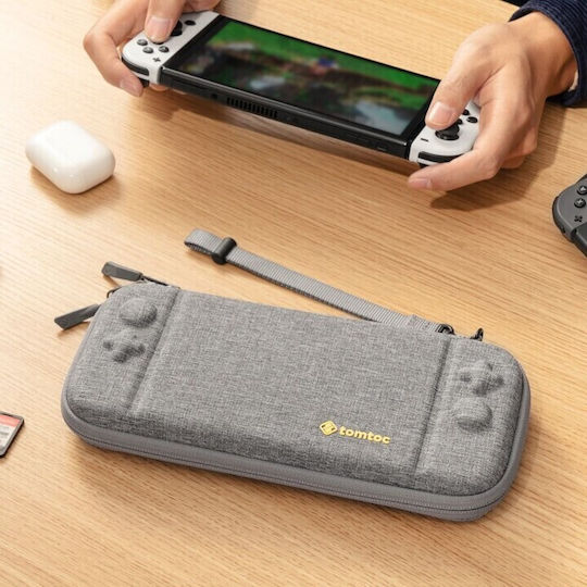tomtoc Caz de protecție pentru Consolă Comutator OLED Gri