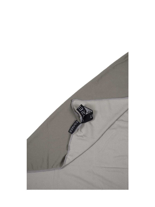 Espree Gray Gym Towel 40x100cm