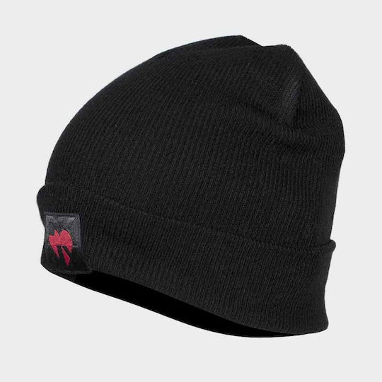 Heart Of Ny Beanie Beanie Knitted in Black color
