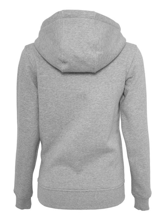 Women's Sweatshirt Hooded Gray