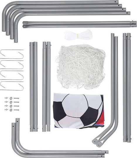 Nils Extreme Nt7788 2 In1 Goal Διχτυ Πανελ Σκοπευσης 215x150cm Nils