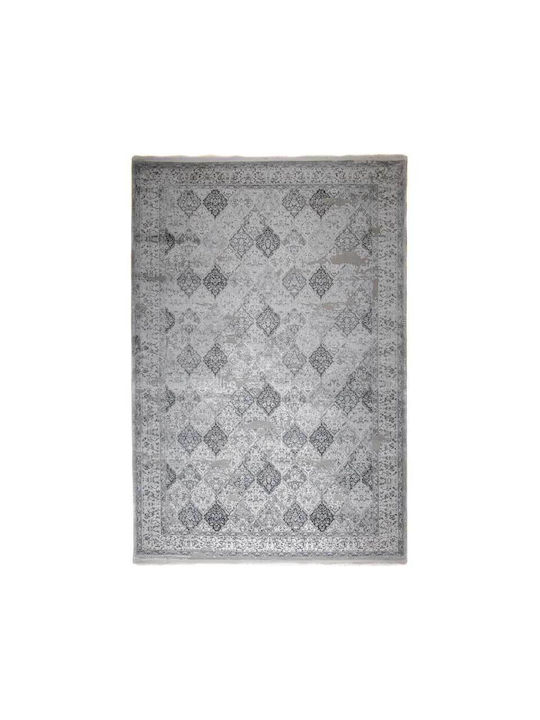 Klonaras Velvet 6027 Rug Rectangular Grey Beige