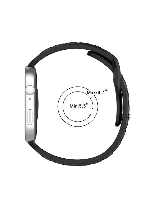 Wavy Dot Texture Λουράκι Σιλικόνης Πράσινο (Huawei Watch Fit 3)