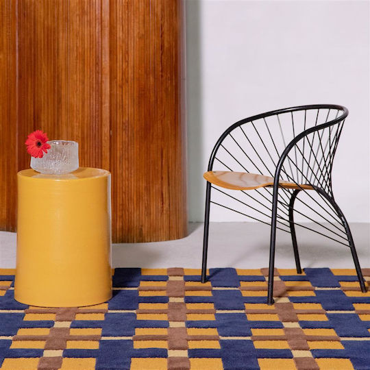 Brink & Campman Decor Milano Covor Rectangular Din lână Golden Ochre Blue