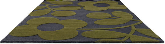 Orla Kiely Sprig Stem Covor Rectangular Marine Grey-Green
