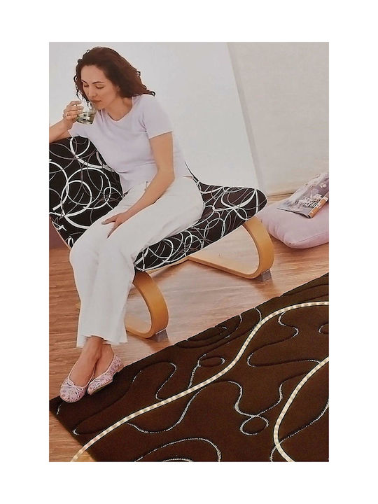 Guy Laroche Inspire Wohnzimmer Teppich Rechteckig Braun 200x300cm