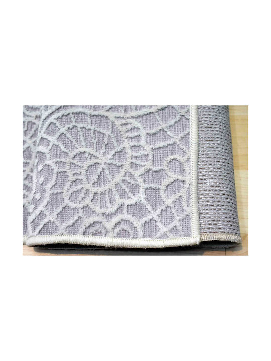 Royal Carpet 1668-50 Rechteckiger Sommer Teppich Rosa 140x200cm