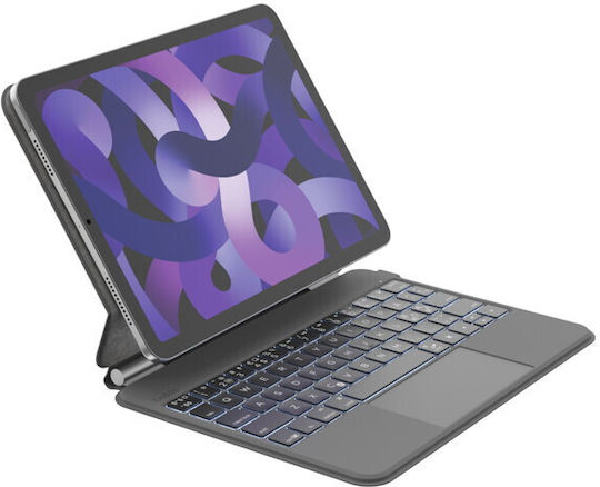 Belkin Flip Cover mit Tastatur Grau (iPad Air 2013 9,7")