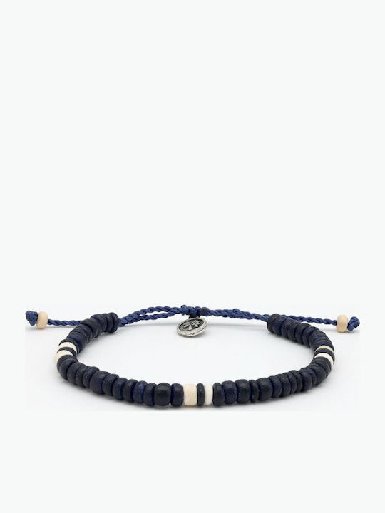 Synchronia Navy Blue Anklet