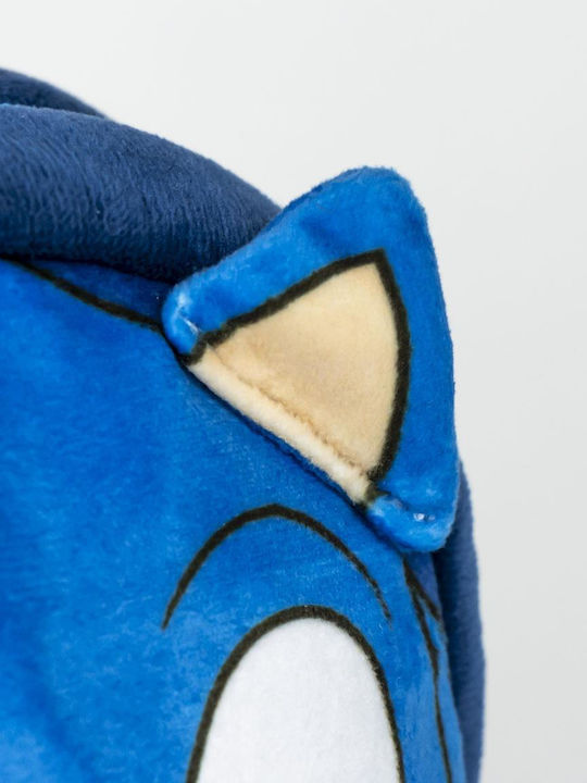 Sonic Σχολική Τσάντα Πλάτης Νηπιαγωγείου Μπλε