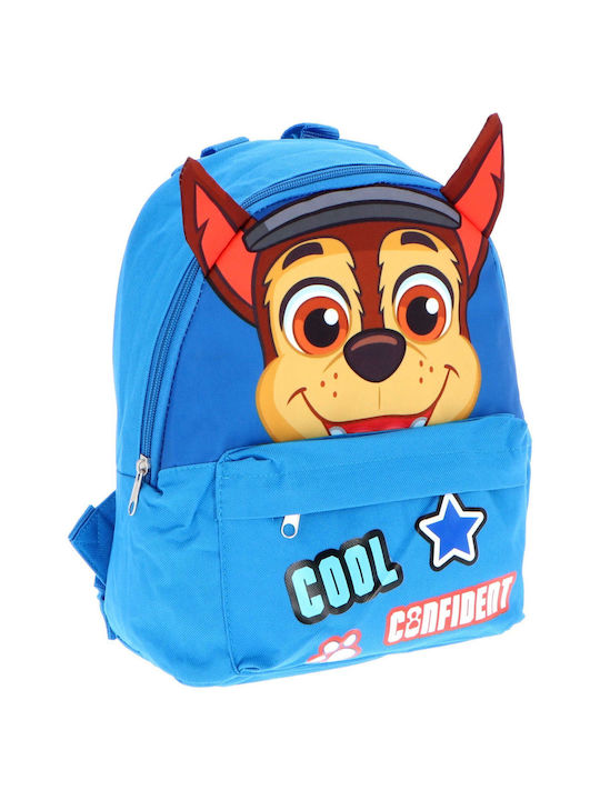 Paw Patrol Σχολική Τσάντα Πλάτης Νηπιαγωγείου Μπλε