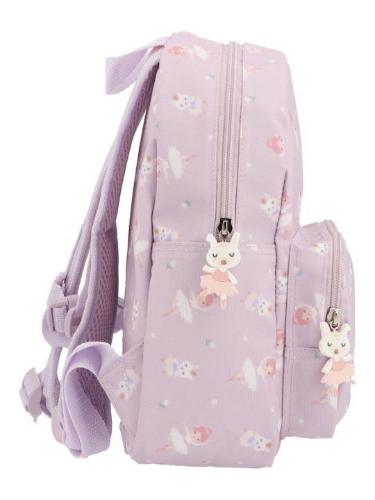 Tutete Kids Backpack Pink 28x25x28cm Ballet
