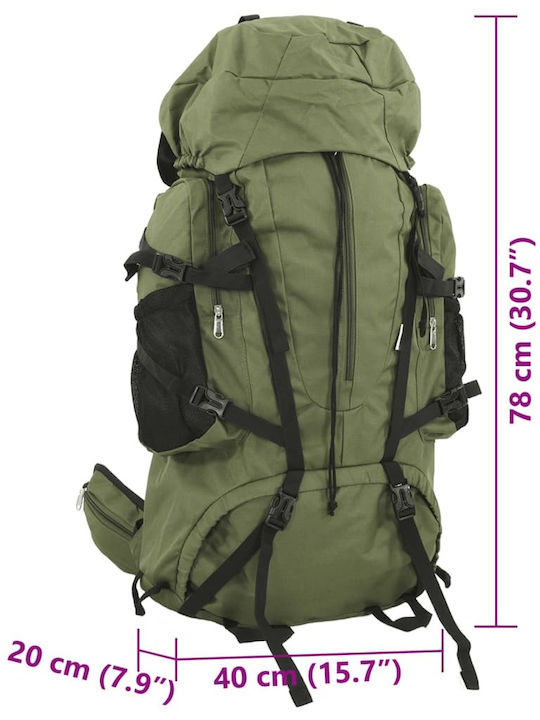 vidaXL Rucsac Waterproof Kaki