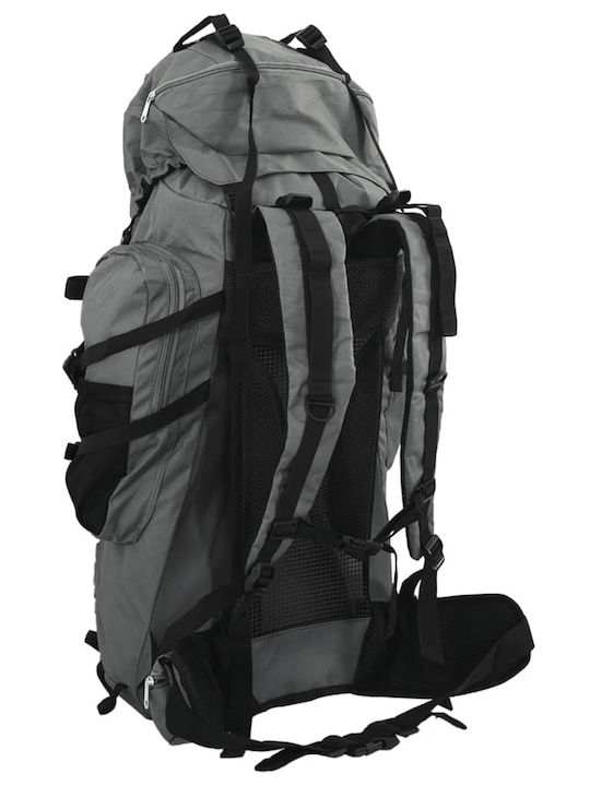 vidaXL Backpack Αδιάβροχο Γκρι