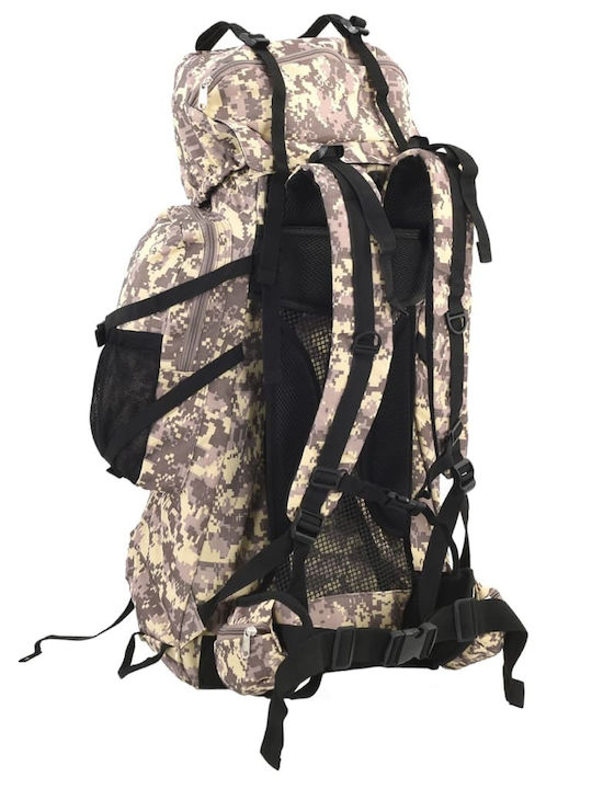 vidaXL Backpack Αδιάβροχο Καφέ
